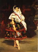Edouard Manet Lola de Valence painting